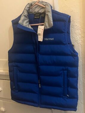 Marmot Alassian Featherless Puffer Vest men’s size Medium NWT